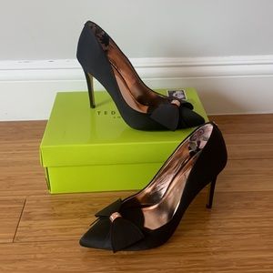 Brand new, never worn black Ted Baker pumps
